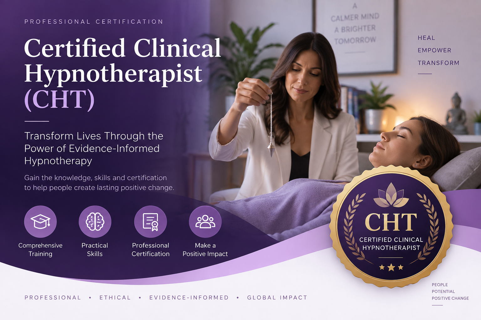 Certified Clinical Hypnotherapist (CHT)